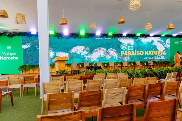 Evento de lançamento em Fernando de Noronha | Créditos: Rafael Aroeira 