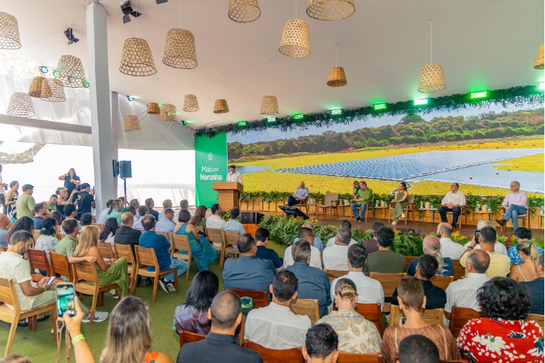 Evento de lançamento em Fernando de Noronha | Créditos: Rafael Aroeira 