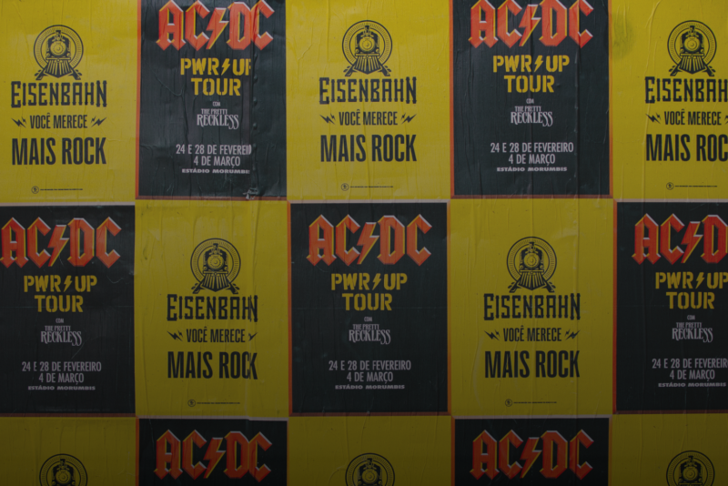 Eisen Rock Station na Power Up Tour do AC/DC no Brasil