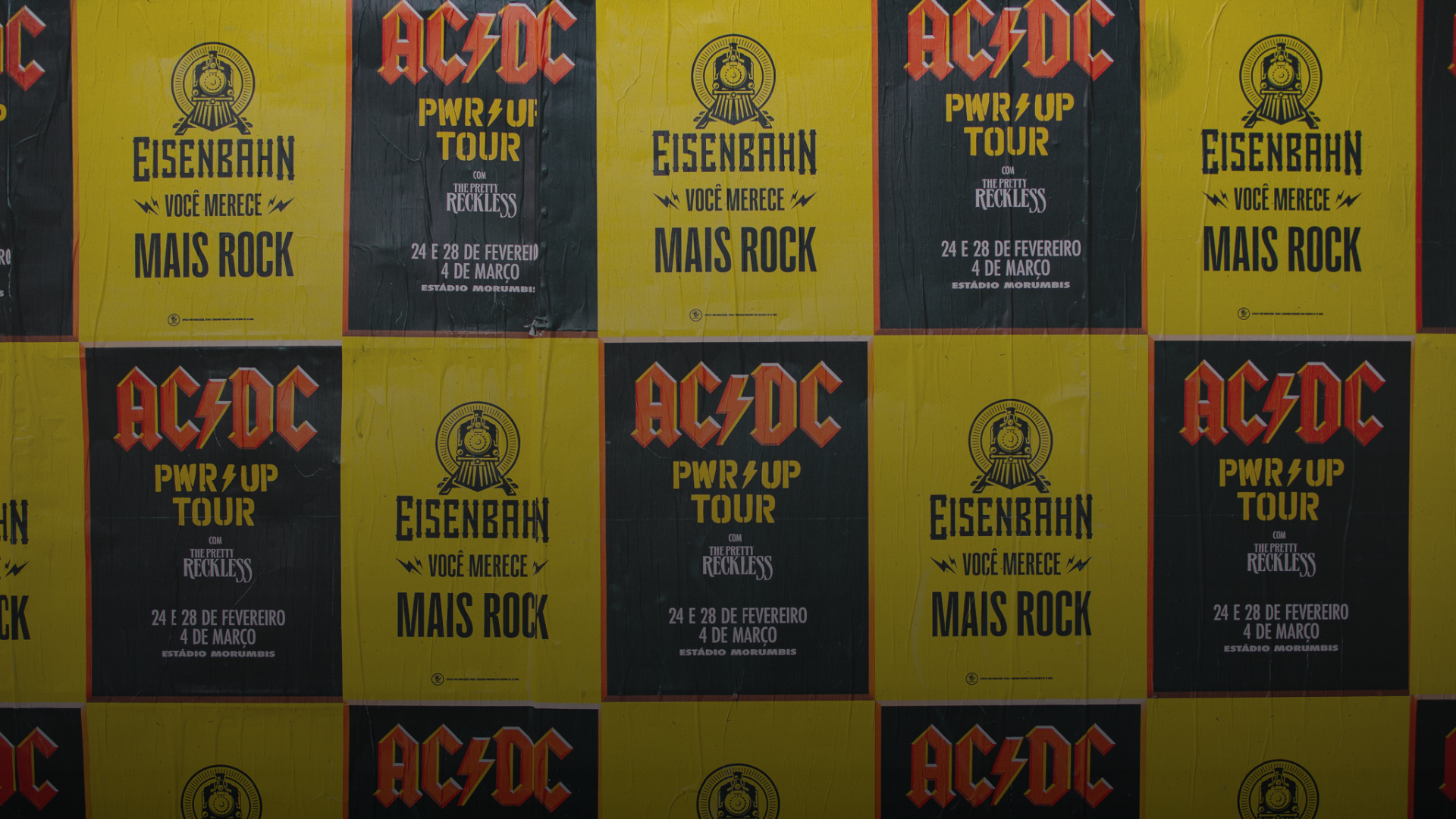 Eisen Rock Station na Power Up Tour do AC/DC no Brasil