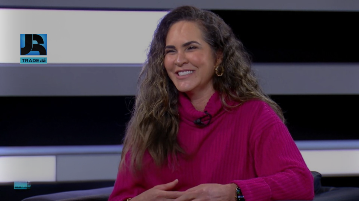 Quércia Andrade, co-CEO da ATENAS, no JR Trade da Record News
