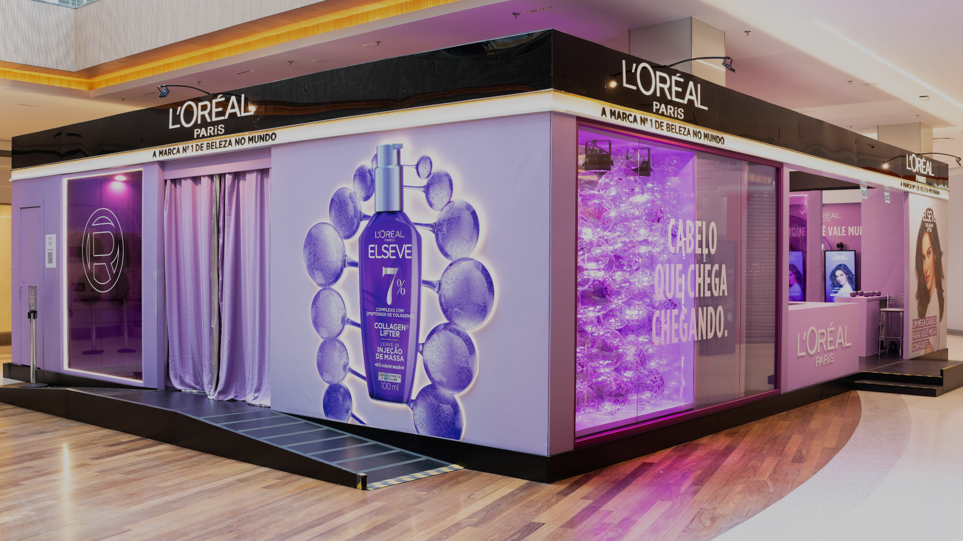 Elseve Collagen Lifter: pop-up imersiva no Rio e em São Paulo