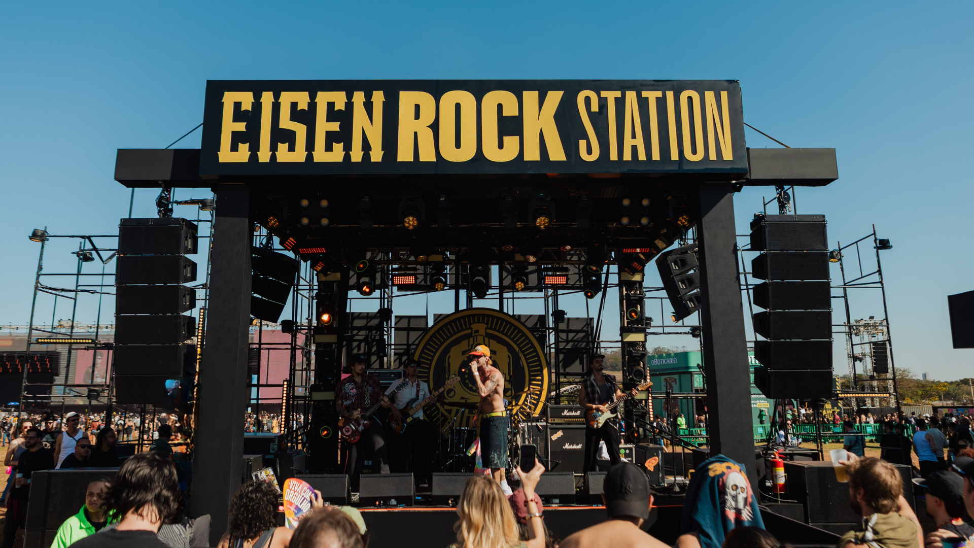 Eisen Rock Station no João Rock 2026